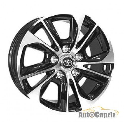 Диски Replica TY789 BKF R20 W8.5 PCD5x150 ET58 DIA110.1 